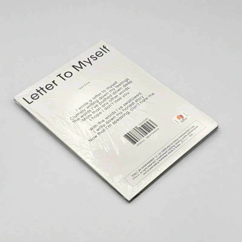 TAEYEON - Letter To Myself (To Version) (6th Mini Album) back
