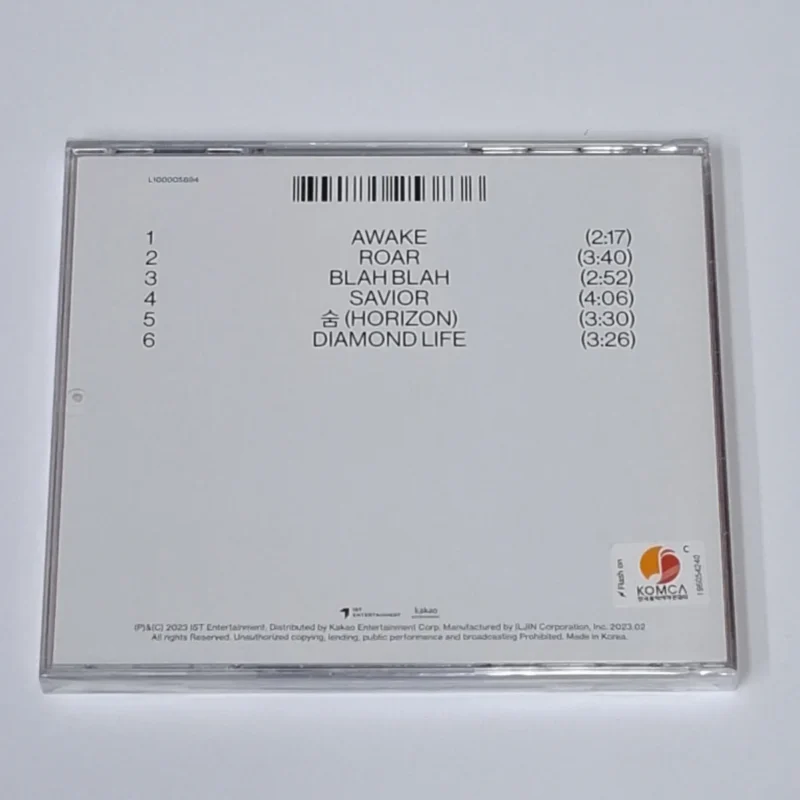 THE BOYZ - BE AWAKE (JEWEL CASE) (8th Mini Album) back