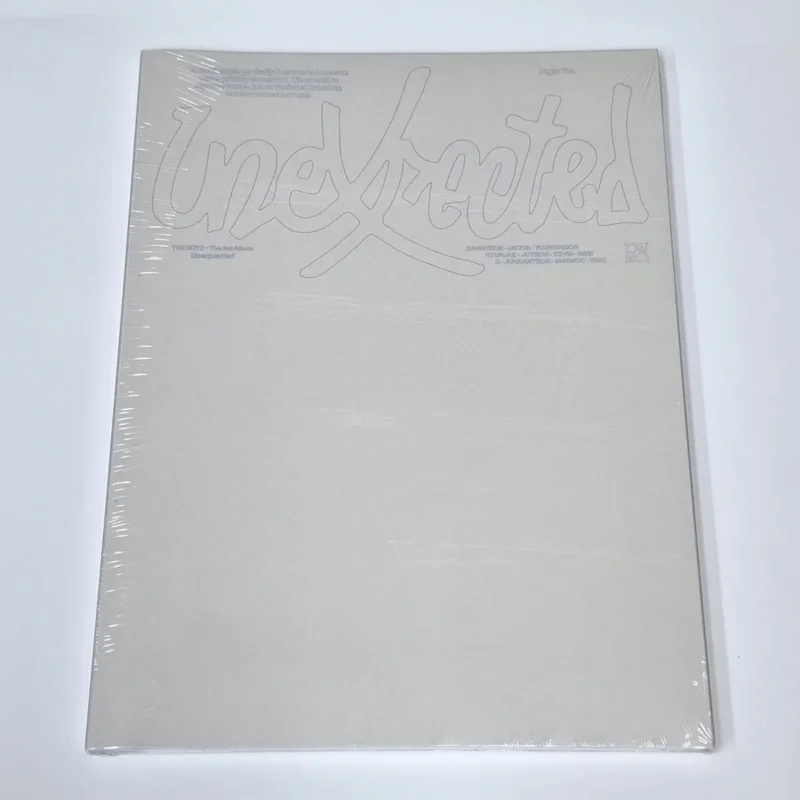 THE BOYZ - Unexpected (Photobook Version) front 2