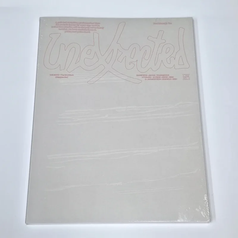 THE BOYZ - Unexpected (Photobook Version) front