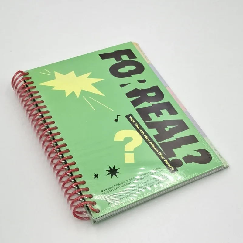 TNX - For Real (4. Mini-Album) Vorderseite