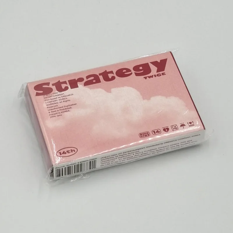 TWICE - STRATEGY (Platform Nemo Step 1 version) (14th Mini Album) back