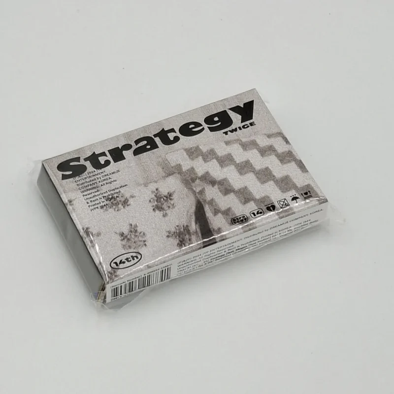 TWICE - STRATEGY (Platform Nemo Step 3 version) (14th Mini Album) back