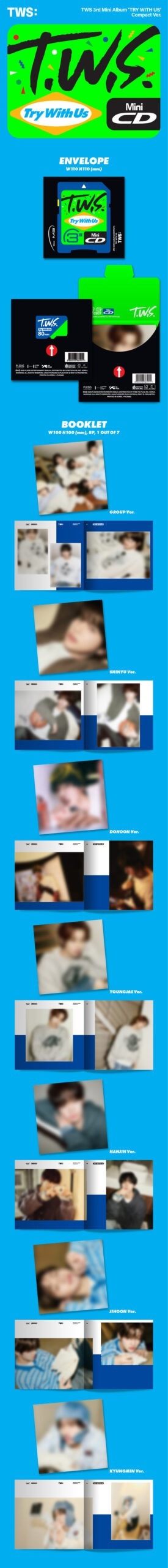 TWS - TRY WITH US (Compact Version) (3rd Mini Album) 2 TWS TRY WITH US Compact Version 3rd Mini Album scaled