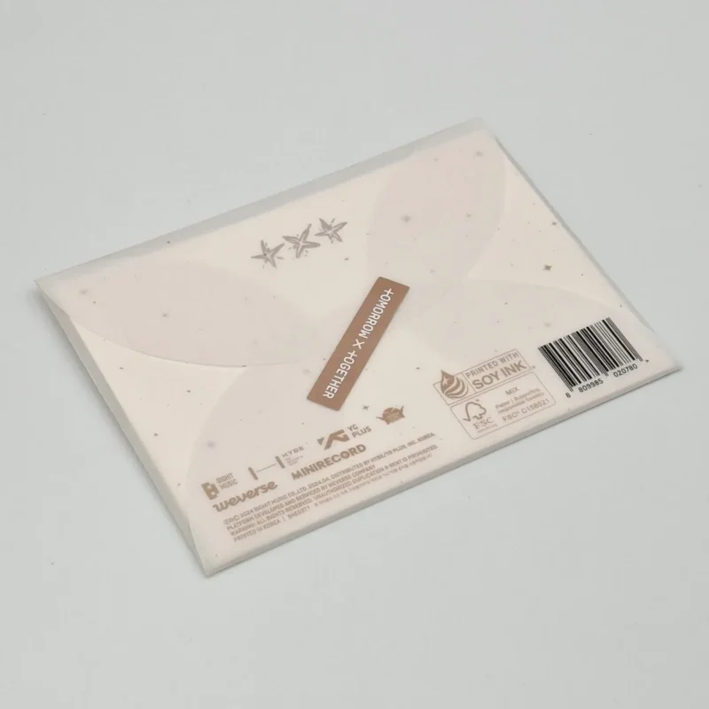 TXT - minisode 3 TOMORROW (Weverse Albums A version) (6th Mini Album) back
