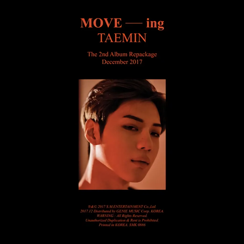 Taemin - 2nd Album Repackage MOVE-ing 1 Taemin - 2nd Album Repackage MOVE-ing