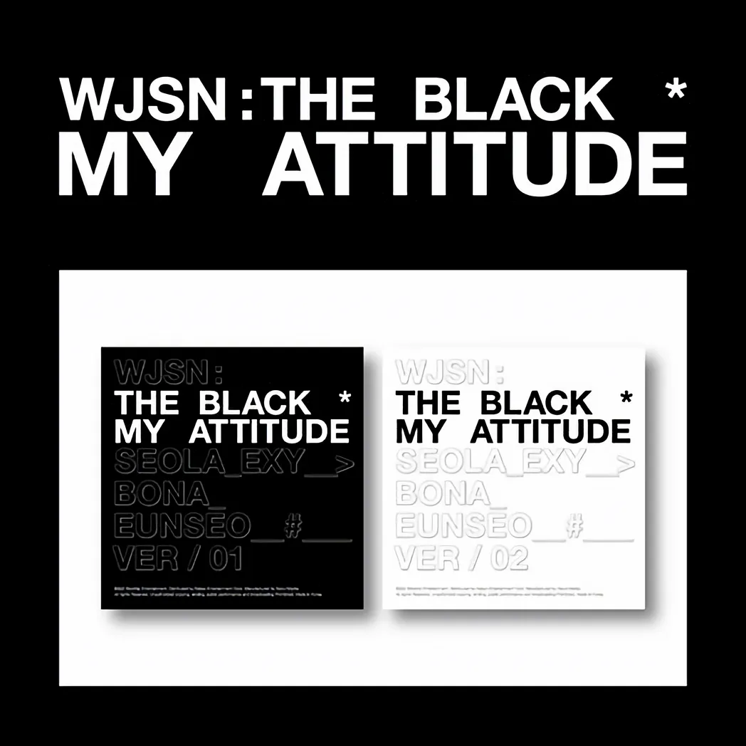 WJSN : THE BLACK - 1st Single Album My Attitude 1 WJSN THE BLACK - 1st Single Album My Attitude