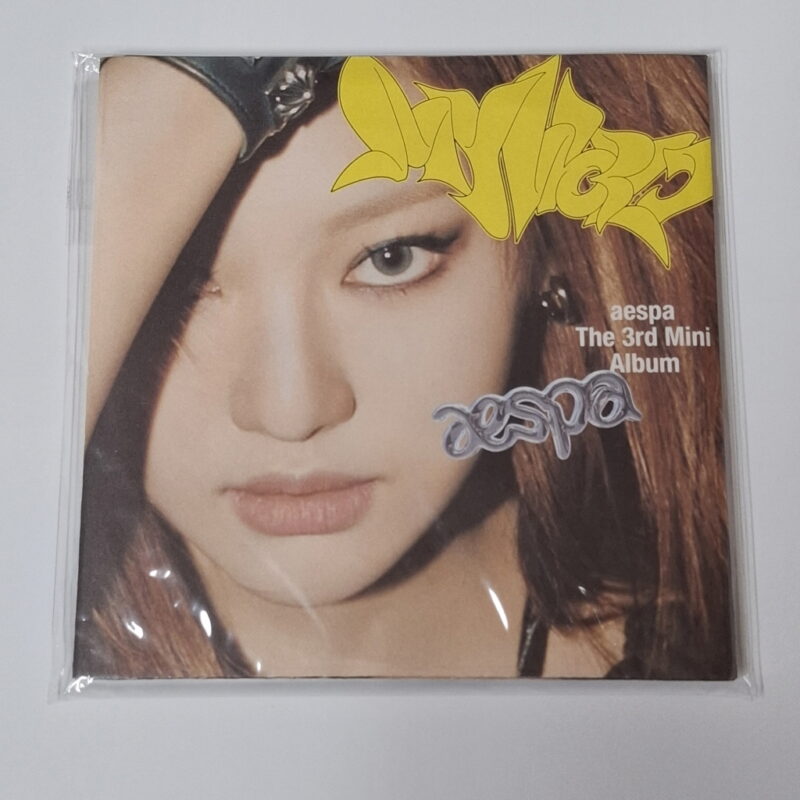 aespa - MY WORLD (POSTER Version) (3rd Mini Album) front