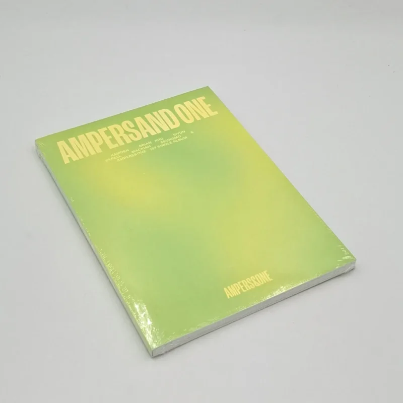 AMPERS&ONE - 1st Single Album AMPERSAND ONE front 2