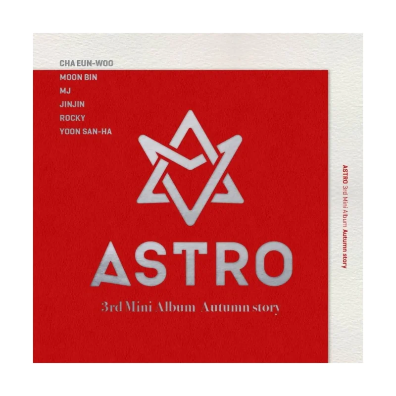 Astro - 3rd Mini Album Autumn Story (Red Ver.)
