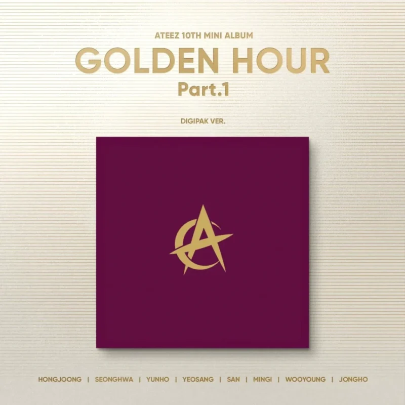 ATEEZ - GOLDEN HOUR : Part.1 (Digipak VERSION)