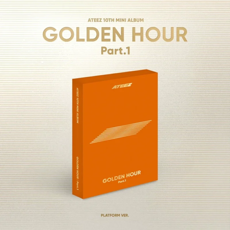 ATEEZ - GOLDEN HOUR : Part.1  (Platform VERSION) (10th Mini Album)