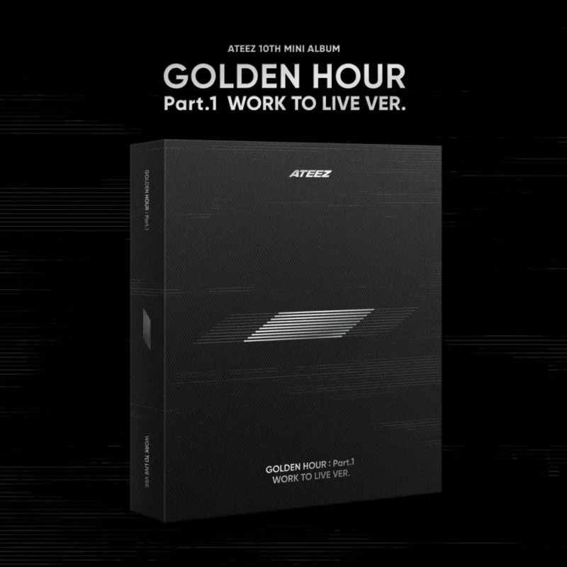 ATEEZ - GOLDEN HOUR : Part.1 'WORK TO LIVE VER.' (10th Mini Album)