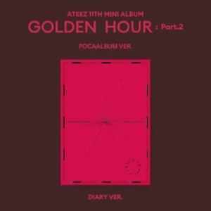 ATEEZ - GOLDEN HOUR : Part.2 (POCAALBUM DIARY VERSION) (11th Mini Album)