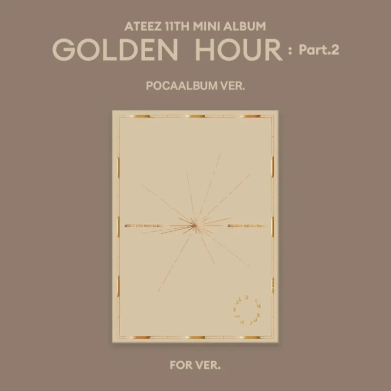 ATEEZ - GOLDEN HOUR : Part.2 (POCAALBUM FOR VERSION) (11th Mini Album)