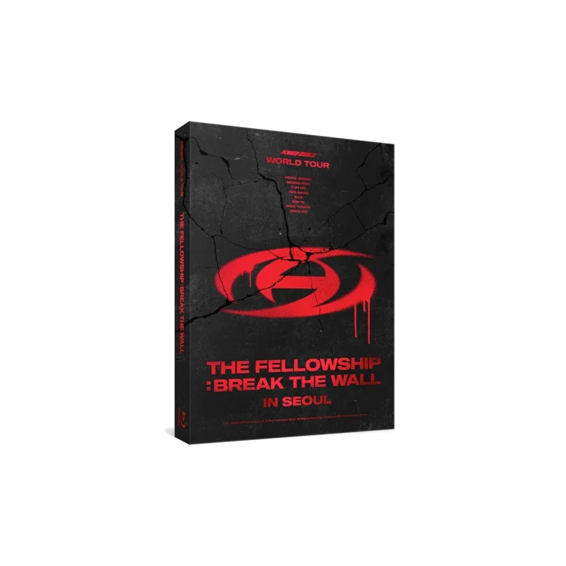 ATEEZ - THE FELLOWSHIP : BREAK THE WALL IN SEOUL Blu-ray (package damaged)