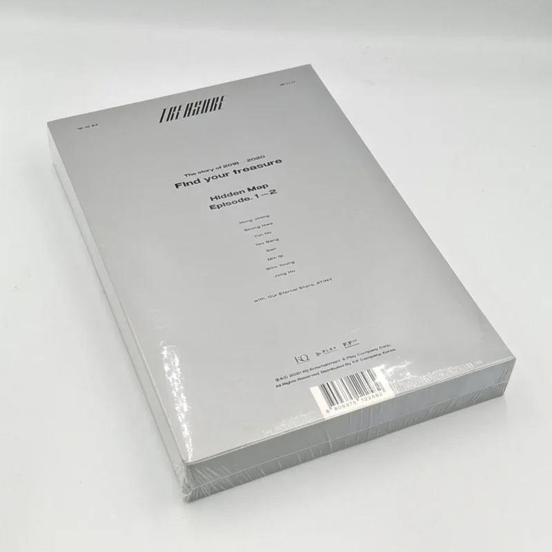 ATEEZ - TREASURE : Hidden Map Package 3 ATEEZ - TREASURE Hidden Map Package back