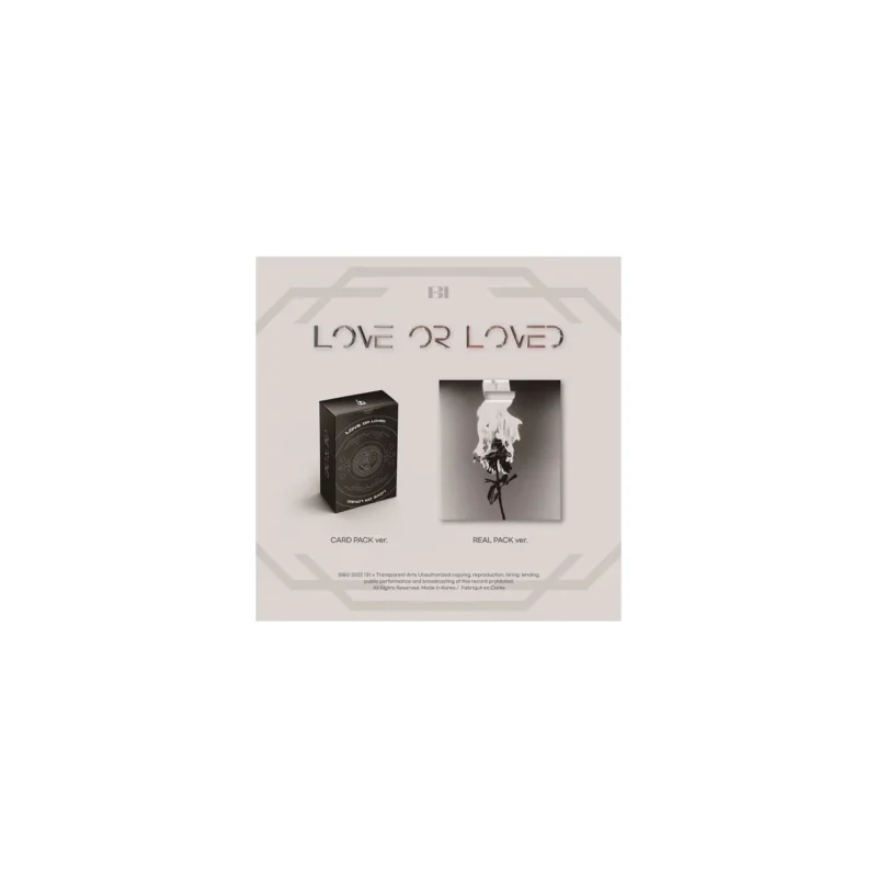 B.I - Love or Loved Part.1 (Real Pack Ver.)