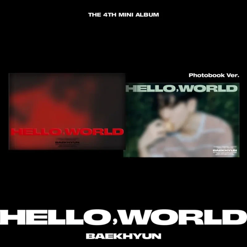 BAEKHYUN - Hello, World (Photobook Hello Version) (4th Mini Album)