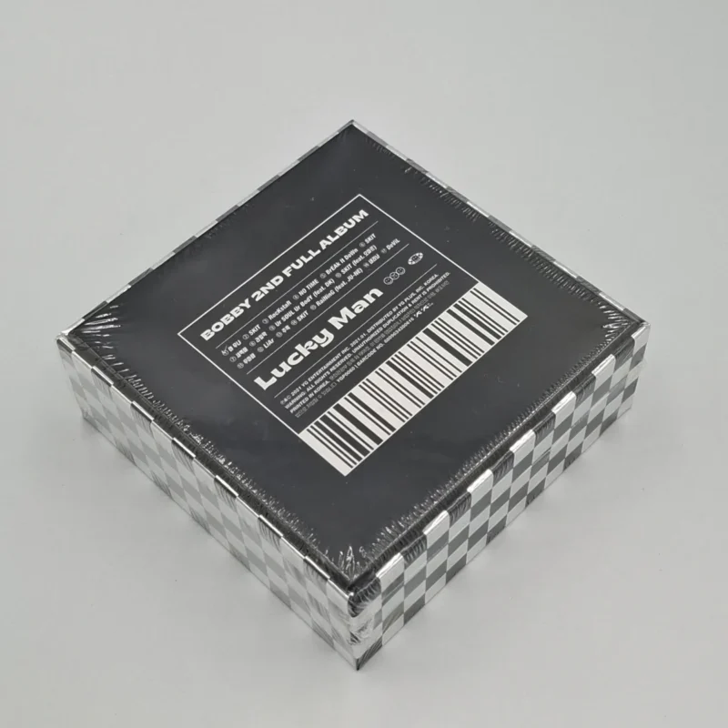 BOBBY - 2nd FULL ALBUM LUCKY MAN Kit Album back