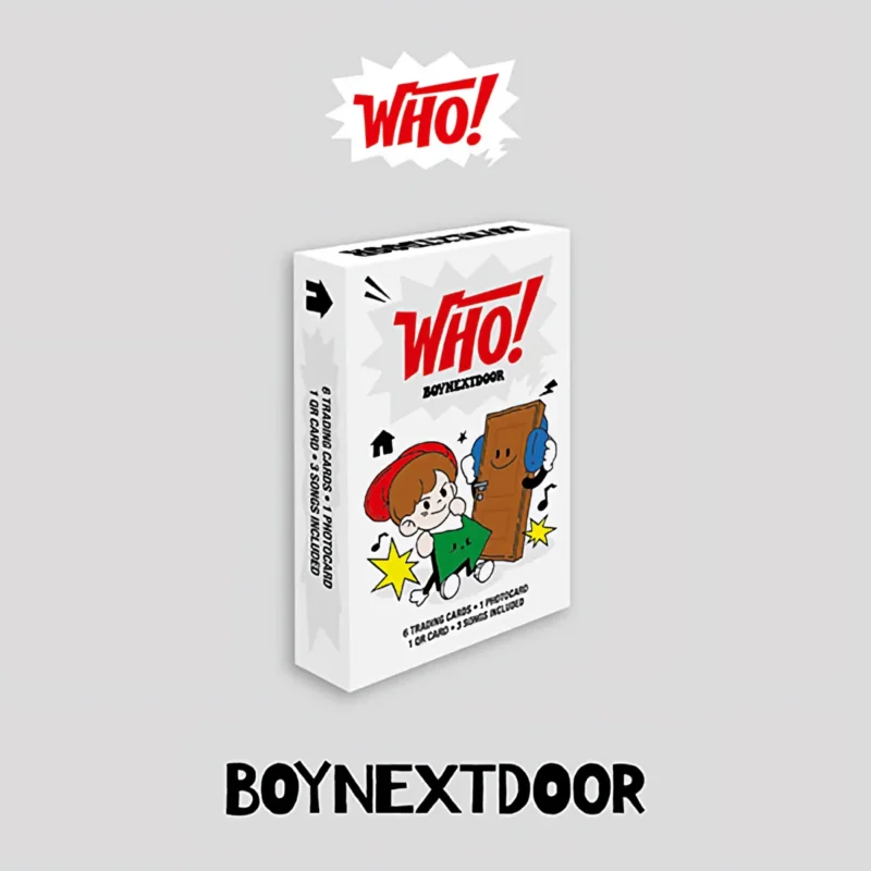 BOYNEXTDOOR - WHO! (Weverse Albums version) (1st Single)