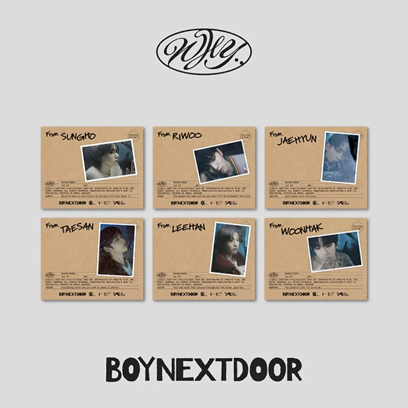 BOYNEXTDOOR - WHY... (LETTER version) (1st Mini Album)