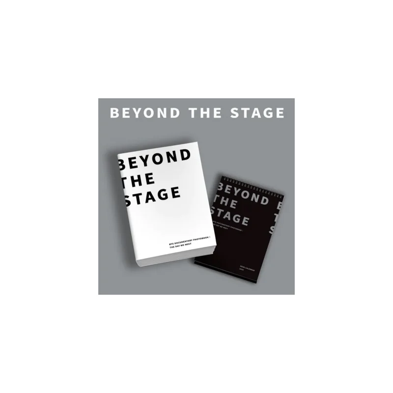 BTS - 'BEYOND THE STAGE'  BTS DOCUMENTARY  PHOTOBOOK  : THE DAY WE MEET (2024 Calendar Included)