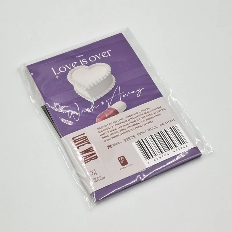 Choi Yena - 1st Single Love War (Poca Album) back