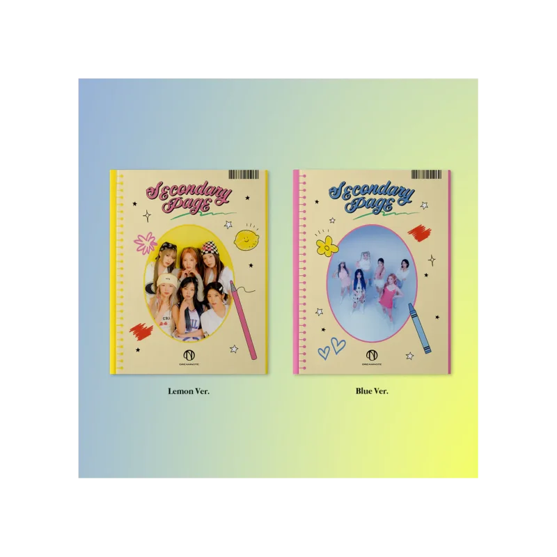 DreamNote - 5th Single Album Secondary Page