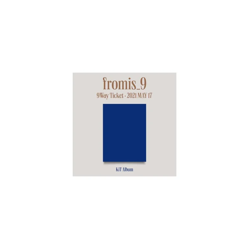 fromis_9 - 2nd Single 9 WAY TICKET Kit Album