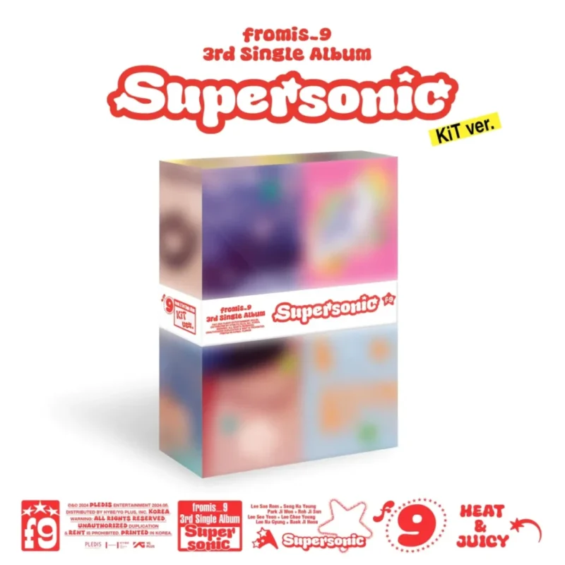 fromis_9 - Supersonic (KiT version) (3rd Single Album)
