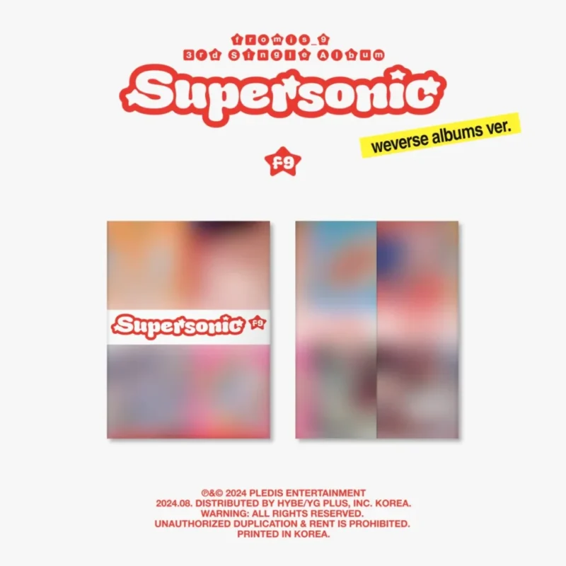fromis_9 - 'Supersonic' (weverse albums version) (3rd Single Album)