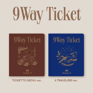 fromis_9 - 2nd Single 9 WAY TICKET (Random Ver.)