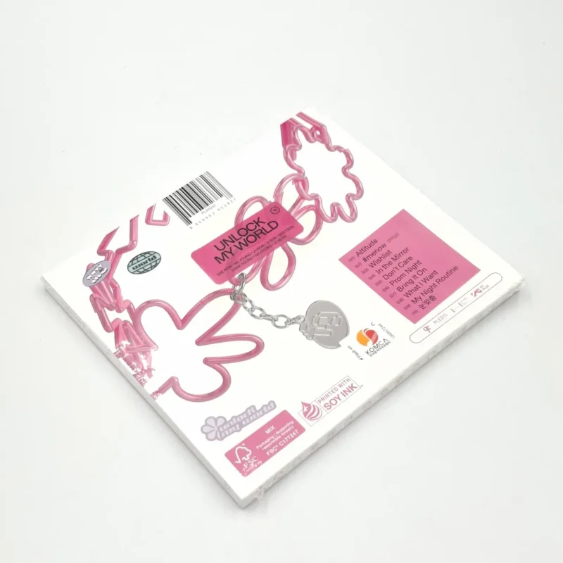 fromis_9 - 'Unlock My World' (Compact version) (1st Album) 3 fromis_9 - 'Unlock My World' (Compact version) (1st Album) back