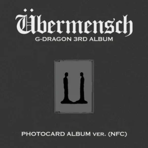 G-DRAGON - Übermensch (PHOTOCARD ALBUM NFC version) (3rd Album)
