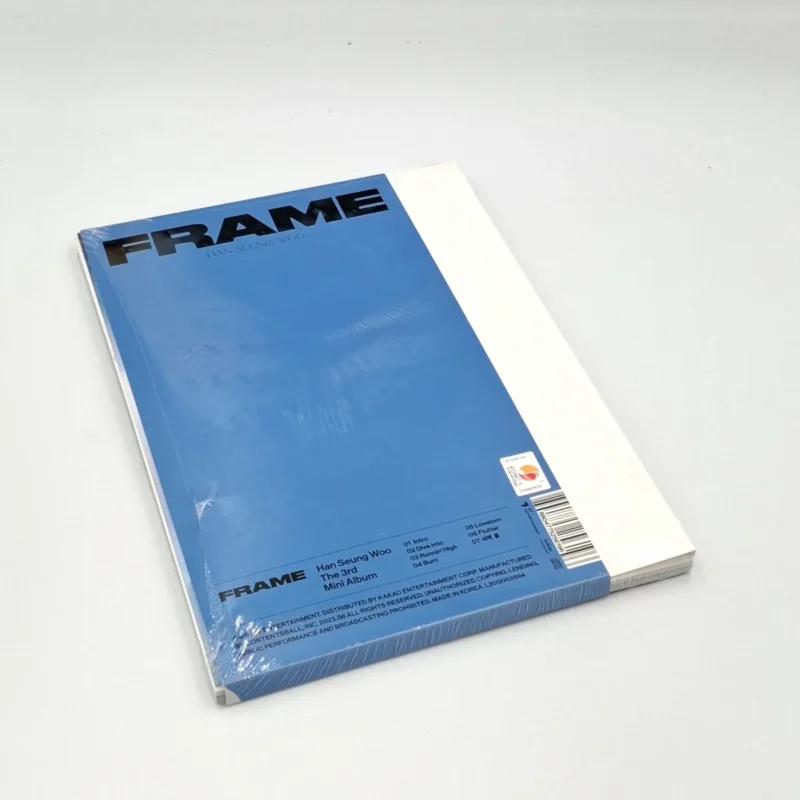 HAN SEUNG WOO - 3rd Mini Album FRAME back