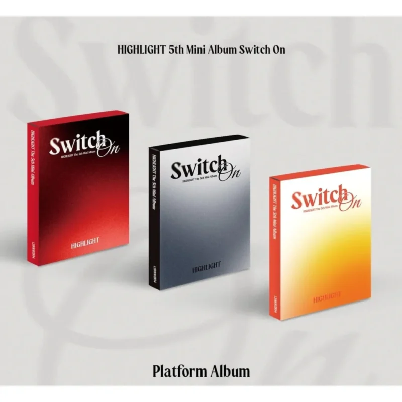 HIGHLIGHT - Switch On (Platform Random Version) (5th Mini Album)