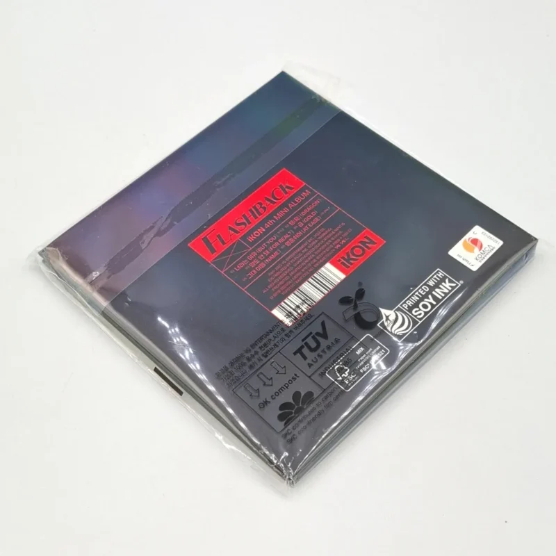 iKON - FLASHBACK (DIGIPACK version) (4th Mini Album) 5 iKON - FLASHBACK (DIGIPACK version) (4th Mini Album) back 2