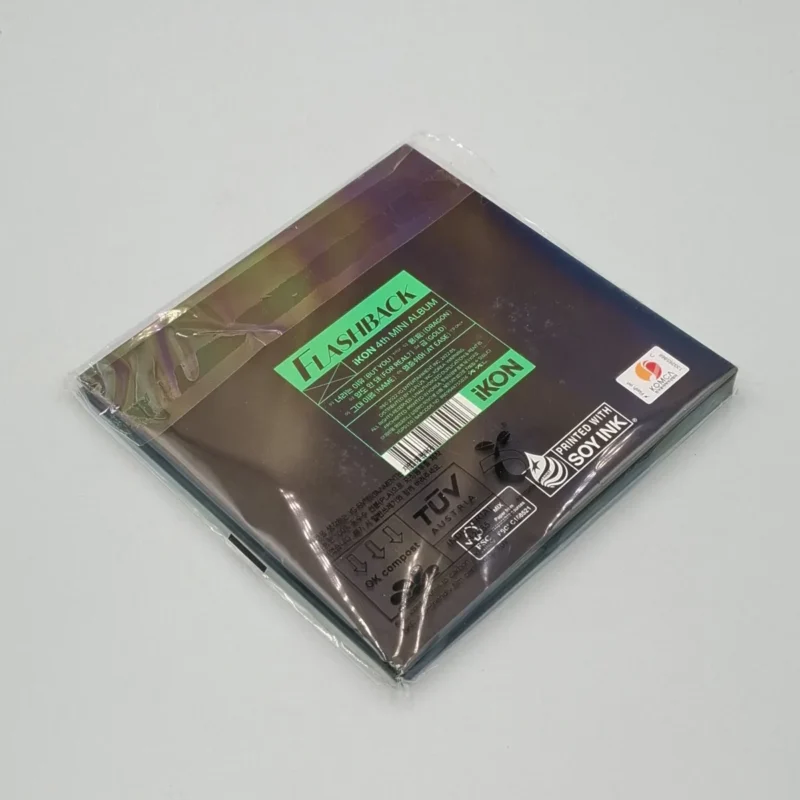 iKON - FLASHBACK (DIGIPACK version) (4th Mini Album) 4 iKON - FLASHBACK (DIGIPACK version) (4th Mini Album) back