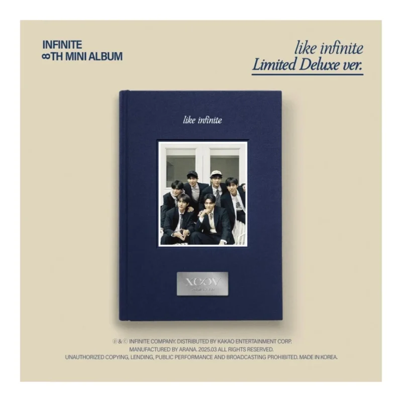 INFINITE - LIKE INFINITE (Limited Deluxe version) (8th Mini Album)