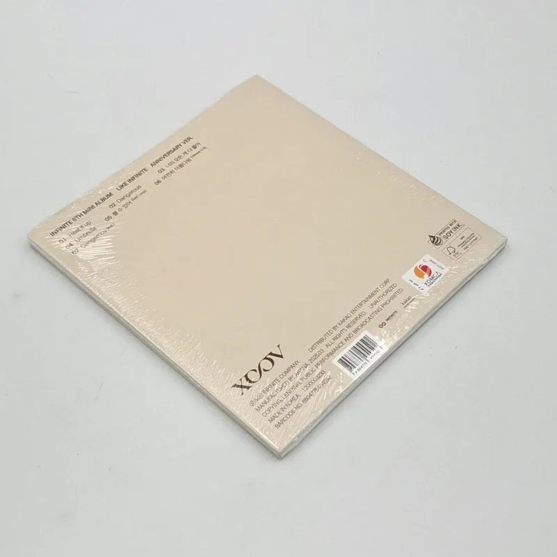 INFINITE - LIKE INFINITE (Anniversary version) (8th Mini Album) back