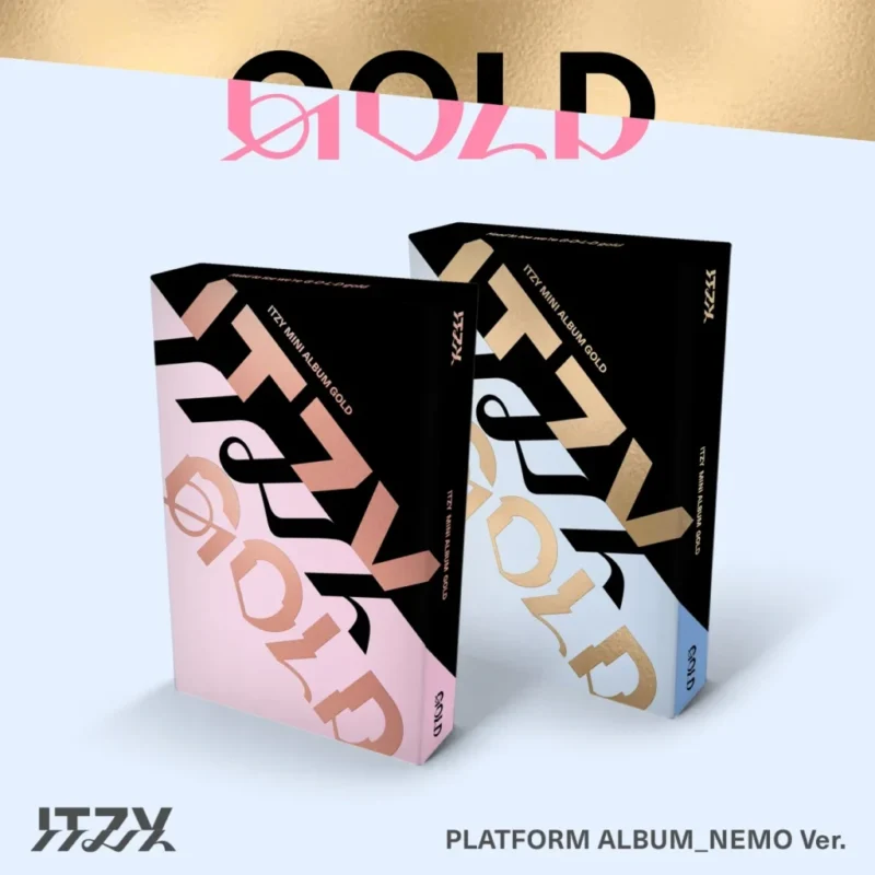 ITZY - GOLD (PLATFORM NEMO VERSION A Pink)