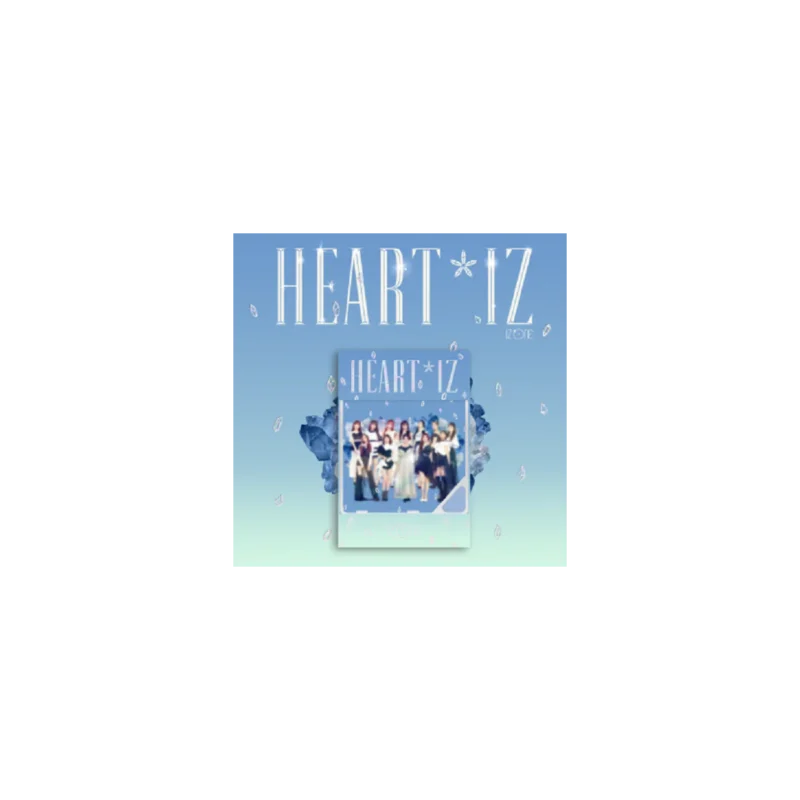 IZ*ONE - 2nd Mini Album HEART*IZ Kihno Album (Sapphire Ver)