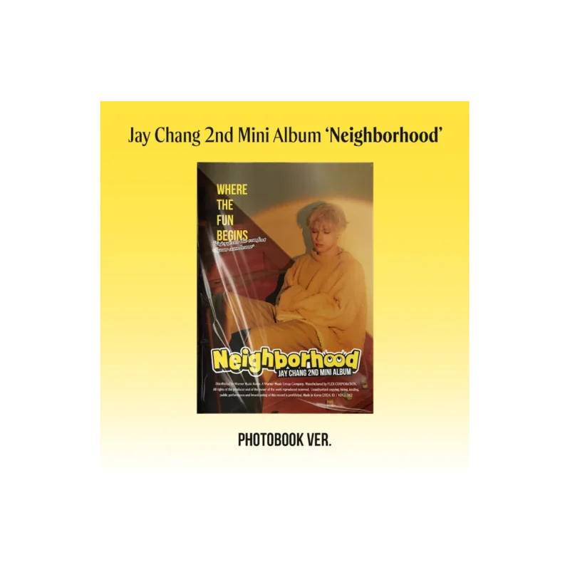 Jay Chang - Neighborhood (Photobook Version) (2nd Mini Album)