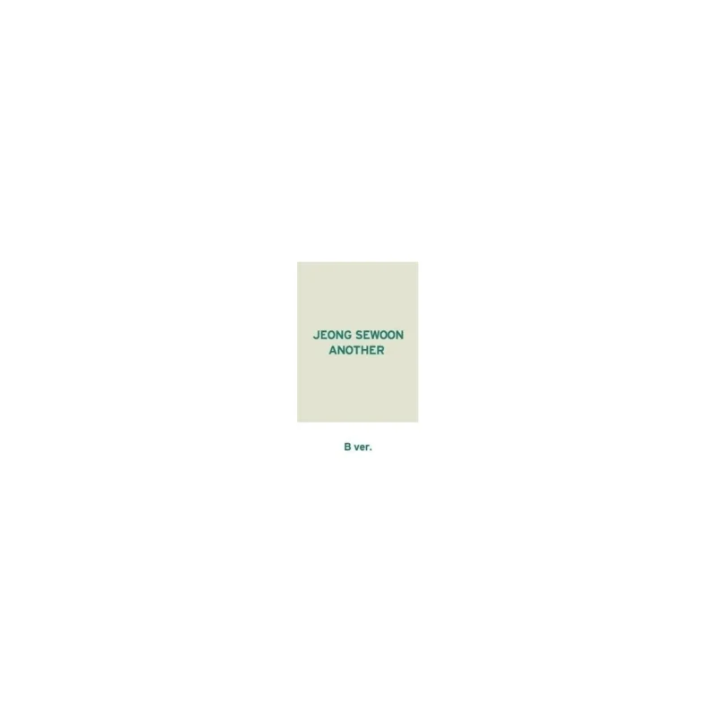 Jeong Sewoon - Another (Version B) (2nd Mini Album)