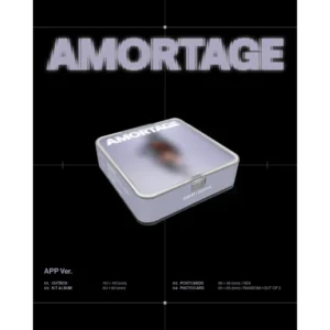JISOO - AMORTAGE (APP Ver) (Mini Album)