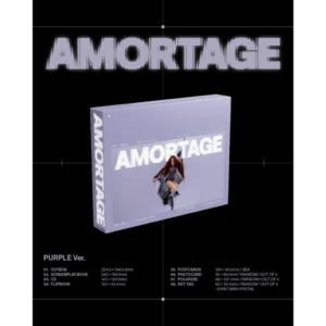 JISOO - AMORTAGE (EXCLUSIVE EDITION) (PURPLE Version)