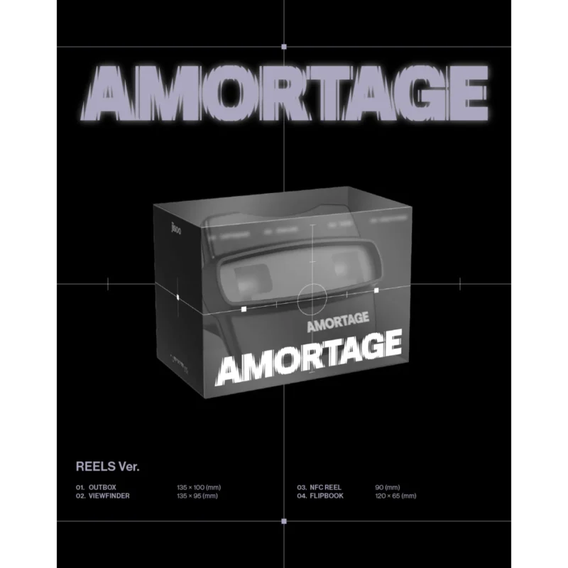 JISOO - AMORTAGE (REELS Ver) (Mini Album)