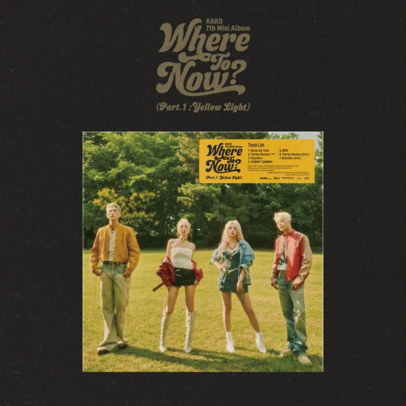KARD - Where To Now? (Part.1 : Yellow Light) (7th Mini Album)