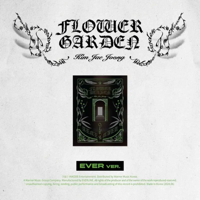KIM JAE JOONG - FLOWER GARDEN (Ever Version) (20th Anniversay Album)